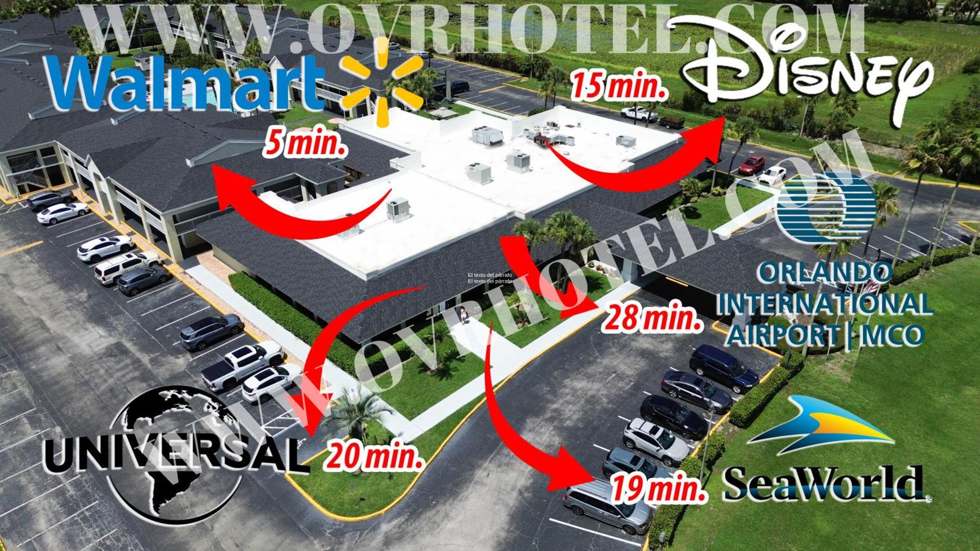 Hotel Room Near Disney 4 People Kissimmee Luaran gambar